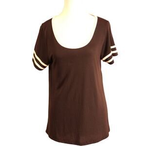 LuLaRoe Women's Perfect T Solid Stripe Super Soft  Fabric Tee T-Shirt sz S